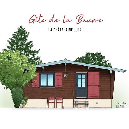 Chalet De La Baume La Chatelaine Eksteriør billede